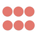 Pastel Red And Grey Tattersall Print Coaster Set