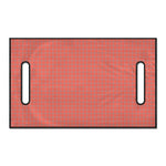 Pastel Red And Grey Tattersall Print Golf Cart Seat Cover