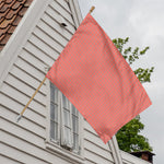 Pastel Red And Grey Tattersall Print House Flag