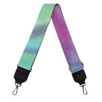 Pastel Spiral Tie Dye Print Bag Strap