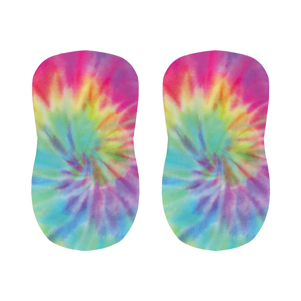 Pastel Spiral Tie Dye Print Bar Stool Covers