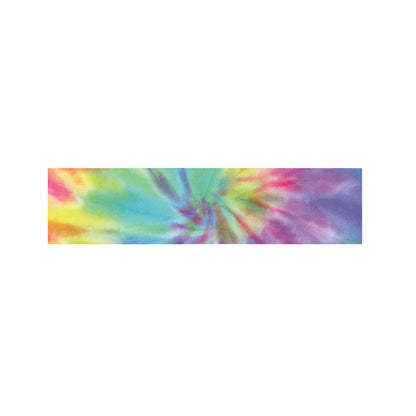 Pastel Spiral Tie Dye Print Bed Runner