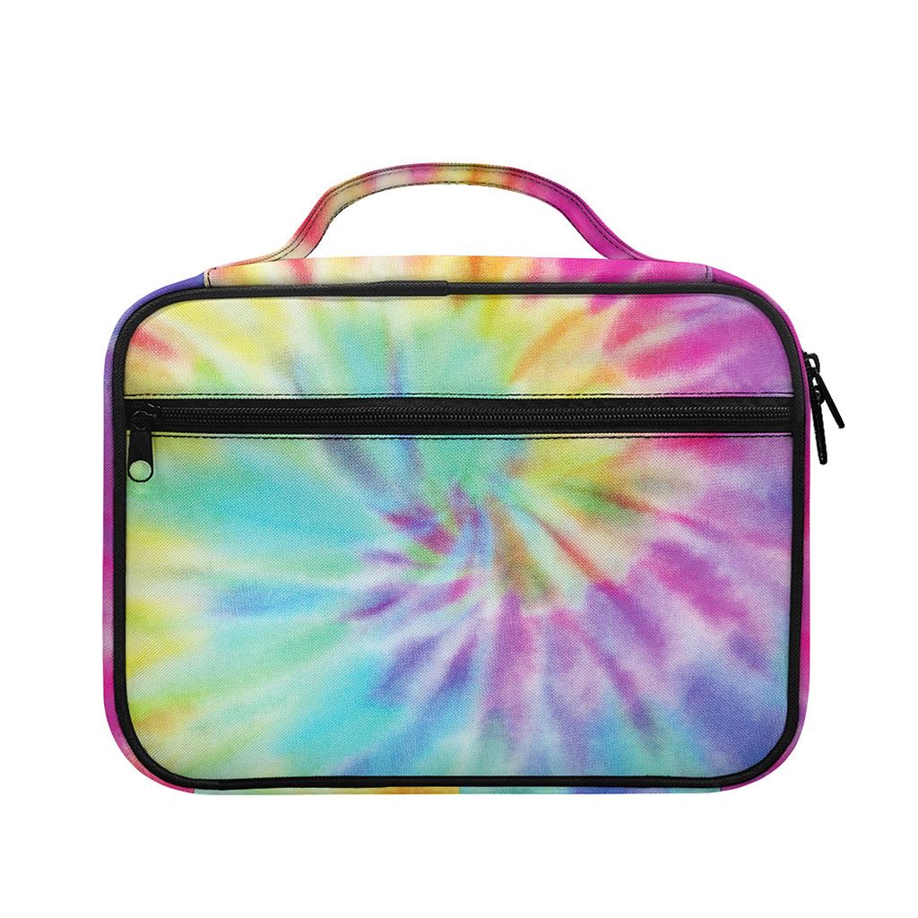 Pastel Spiral Tie Dye Print Briefcase Bible Bag