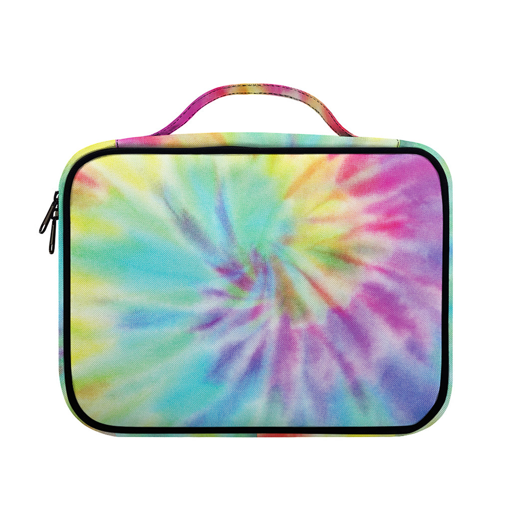 Pastel Spiral Tie Dye Print Briefcase Bible Bag