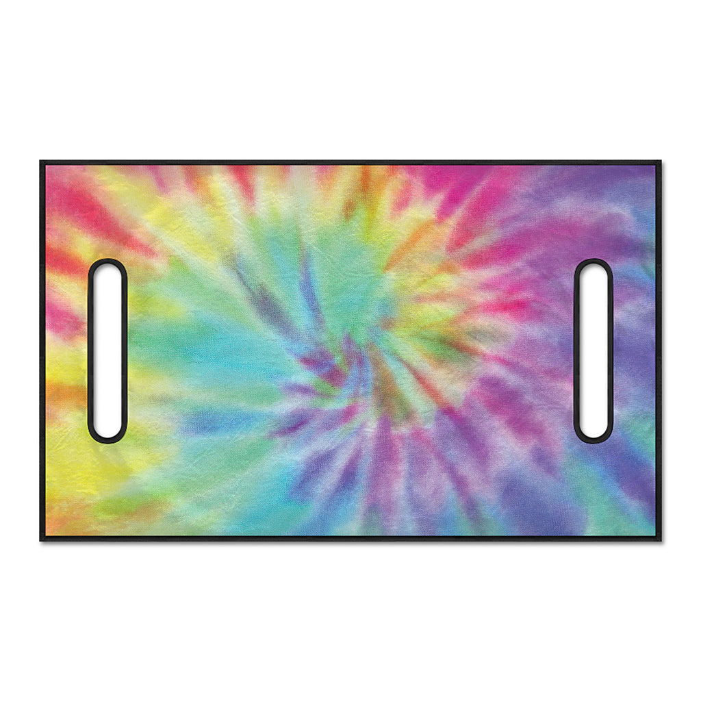 Pastel Spiral Tie Dye Print Golf Cart Seat Cover