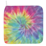 Pastel Spiral Tie Dye Print Hand Towel