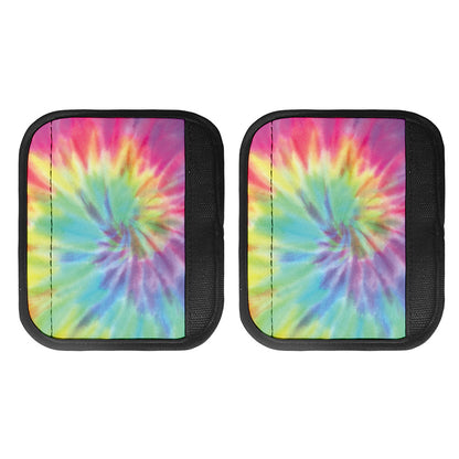 Pastel Spiral Tie Dye Print Handle Covers