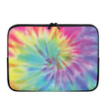 Pastel Spiral Tie Dye Print Laptop Sleeve