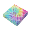 Pastel Spiral Tie Dye Print Outdoor Seat Cushion Cover