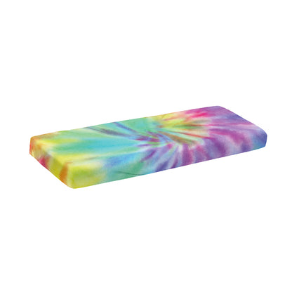 Pastel Spiral Tie Dye Print Piano Keyboard Cover