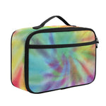 Pastel Spiral Tie Dye Print Portable Lunch Bag