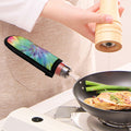 Pastel Spiral Tie Dye Print Skillet Handle Cover