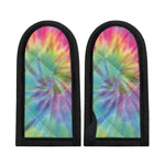Pastel Spiral Tie Dye Print Skillet Handle Cover
