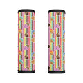 Pastel Striped Cupcake Pattern Print Handle Covers