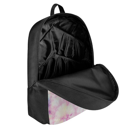 Pastel Tie Dye Print 17 Inch Backpack