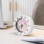 Pastel Tie Dye Print Alarm Clock