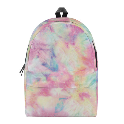 Pastel Tie Dye Print Backpack
