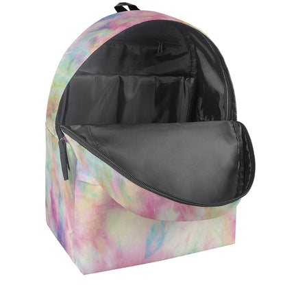 Pastel Tie Dye Print Backpack