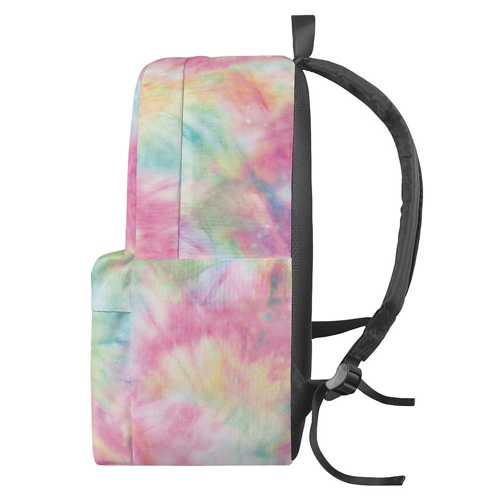 Pastel Tie Dye Print Backpack