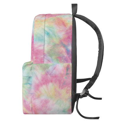 Pastel Tie Dye Print Backpack