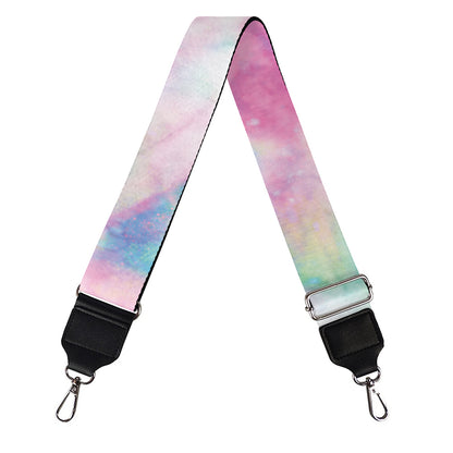 Pastel Tie Dye Print Bag Strap