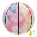 Pastel Tie Dye Print Basketball
