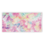 Pastel Tie Dye Print Beach Towel