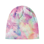 Pastel Tie Dye Print Beanie