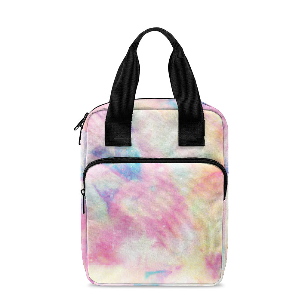 Pastel Tie Dye Print Bible Tote Bag
