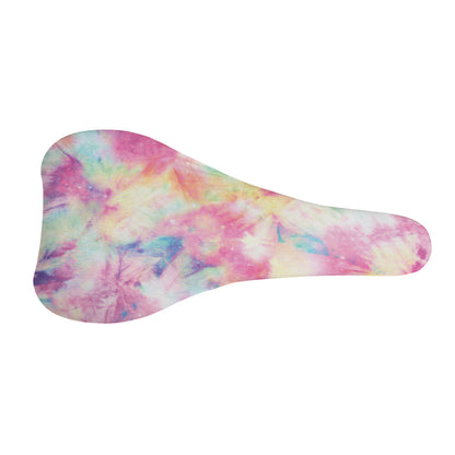 Pastel Tie Dye Print Bicycle Seat Cover