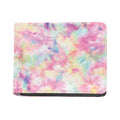 Pastel Tie Dye Print Bifold Wallet