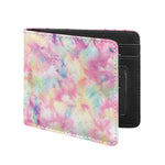 Pastel Tie Dye Print Bifold Wallet