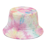 Pastel Tie Dye Print Bucket Hat