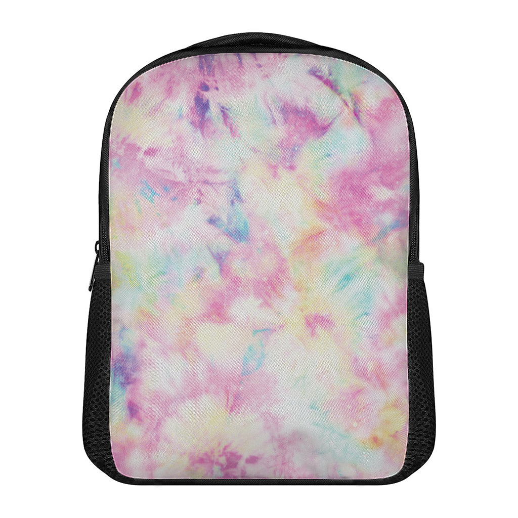 Pastel Tie Dye Print Casual Backpack
