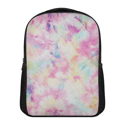 Pastel Tie Dye Print Casual Backpack