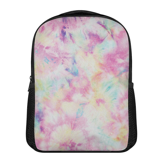 Pastel Tie Dye Print Casual Backpack