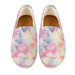 Pastel Tie Dye Print Casual Shoes