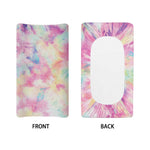 Pastel Tie Dye Print Changing Pad Cover