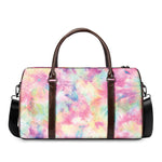 Pastel Tie Dye Print Duffle Bag