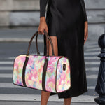 Pastel Tie Dye Print Duffle Bag