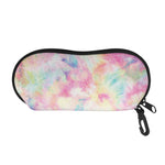 Pastel Tie Dye Print Glasses Case