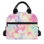 Pastel Tie Dye Print Insulated Lunch Bag