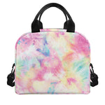 Pastel Tie Dye Print Insulated Lunch Bag