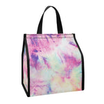 Pastel Tie Dye Print Insulated Lunch Tote