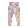 Pastel Tie Dye Print Jogger Pants