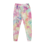 Pastel Tie Dye Print Jogger Pants