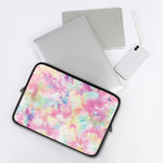 Pastel Tie Dye Print Laptop Sleeve