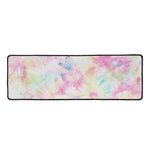 Pastel Tie Dye Print Long Kitchen Mat