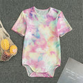 Pastel Tie Dye Print Men's Bodysuit