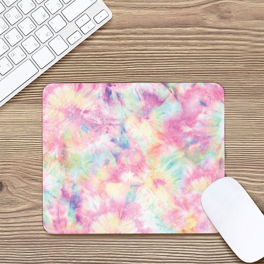 Pastel Tie Dye Print Mouse Pad
